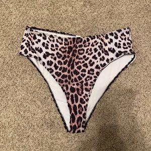 Cheetah High Waisted Bikini Bottoms 🖤 bathing suit